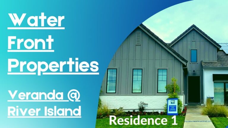 River Islands – Veranda Residence 1 – New Construction For Sale New Homes